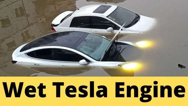 Tesla Engine in a flood