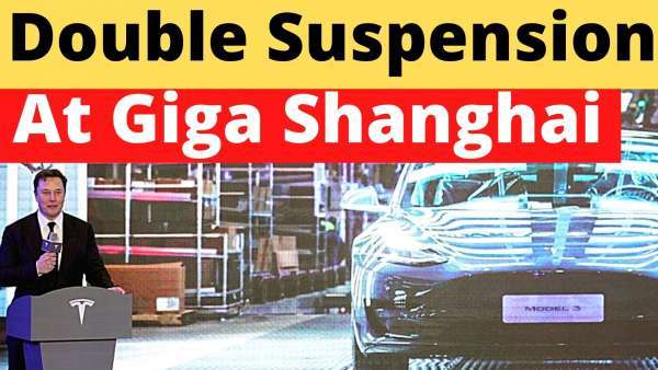 Tesla Giga Shanghai's EV production is suspended again