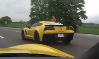 Yelloe Corvette C7 Z06
