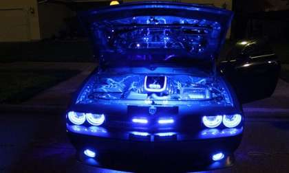 BlueLight Dodge Challenger