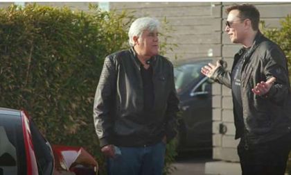 Elon Musk and Jay Leno Talk about the 2020 Tesla Cybertruck