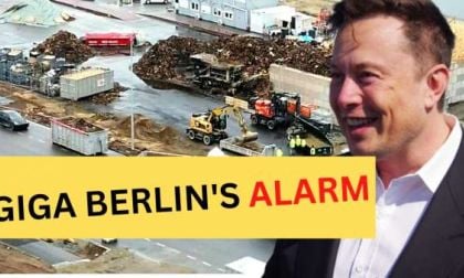 Tesla Giga Berlin Doesn't Yet Have a Working Fire Alarm System, But Moving