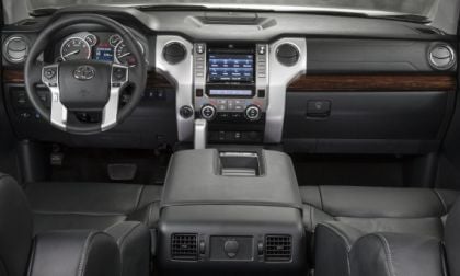 The interior of the 2014 Toyota Tundra Limited CrewMax