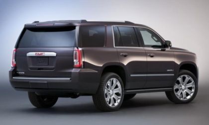 The 2015 Yukon Denali rear
