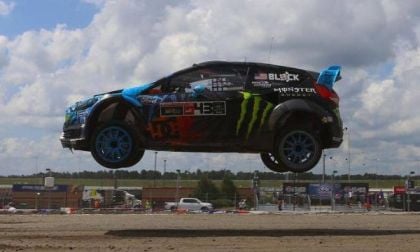 Ford Racing Image of Ken Block from the 2013 Global RallyCross Atlanta Race