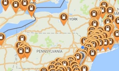 DC Fast Charger map