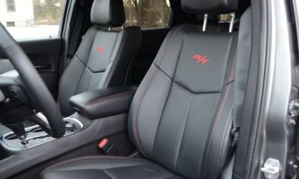 The front seats of the 2013 Dodge Durango R/T