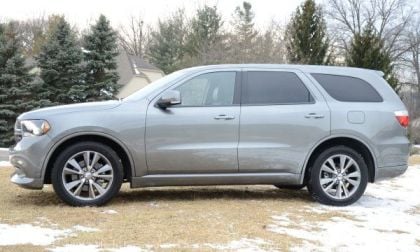 The side profile of the 2013 Dodge Durango R/T