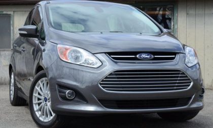 The front end of the 2013 Ford C-Max SEL Hybrid