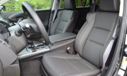 The front seats of the 2013 Acura RDX