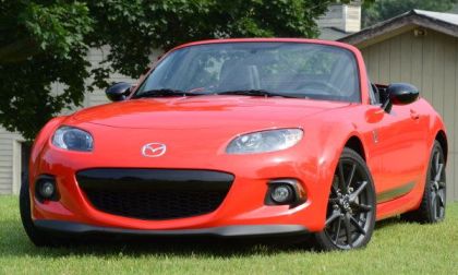 The front end of the 2013 Mazda MX-5 Club