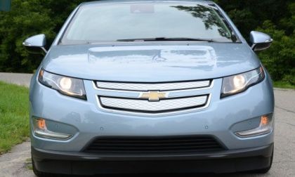 The front end of the 2013 Chevrolet Volt