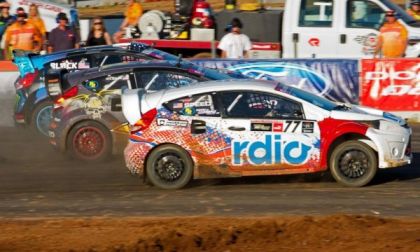 The start of the final race at the Charlotte GRC race