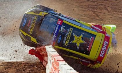 Tanner Foust at the Charlotte GRC race