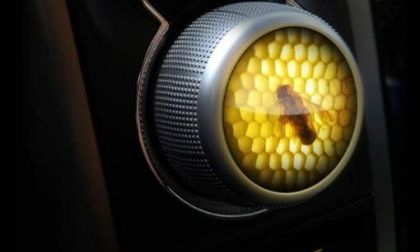 A shift knob teaser of the Ram Concept Truck coming to Woodward