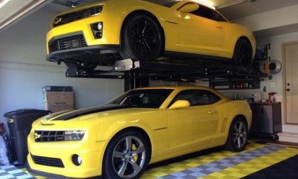 Yellow Camaro Garage