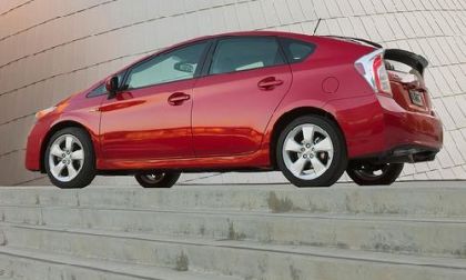 Toyota Prius 2012 rear side view