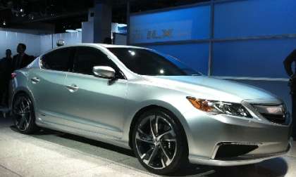 Acural ILX 2013 at the Detroit Auto Show