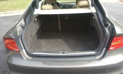 2012 Audi A7 Cargo space