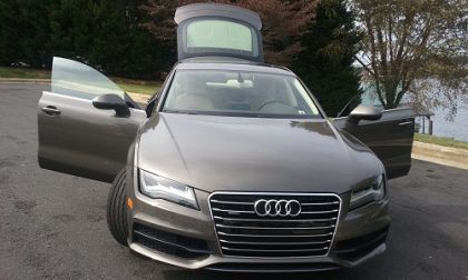 2012 Audi A7 3.0T: All doors open