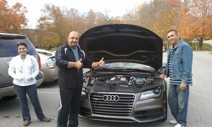 2012 Audi A7 Thumbs up