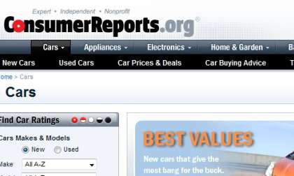 Consumer Reports Cars