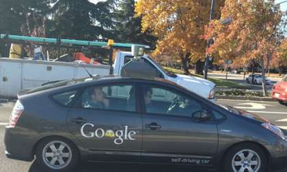 Google self-diriving car