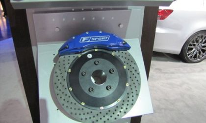 A high-performance brake rotor at NAIAS 2010
