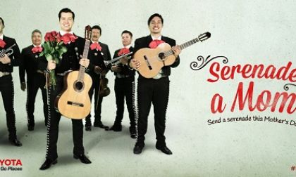 Mariachi Monumental from Toyota's Serenade a Mom page. Courtesy of Toyota