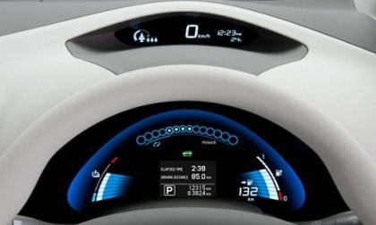 nissan leaf dashboard