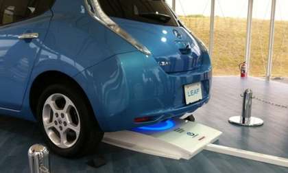 Nissan Leaf Wireless Charging