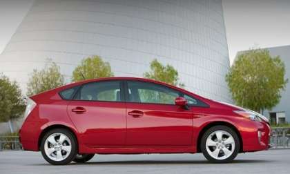 Toyota Prius 2012 side view