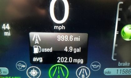 Chevy Volt MPG