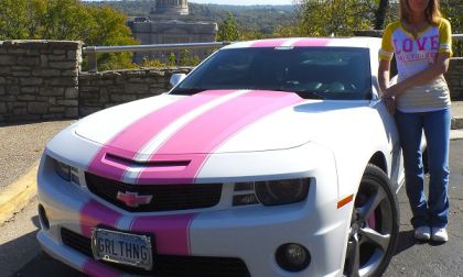 Shannan and her Chevy Camaro