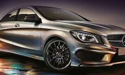 2014 Mercedes-Benz CLA-Class four door coupe