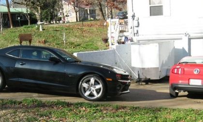 Black Chevy Camaro 2012 SS Manual