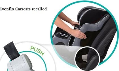 Evenflo Carseats Recalled