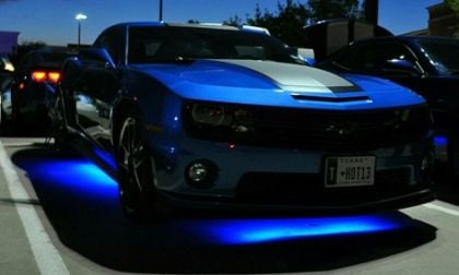 Flying 2013 Chevy Camaro