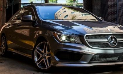 2014 Mercedes-Benz CLA-Class four door coupe