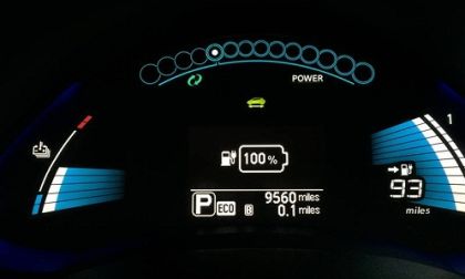 Nissan LEAF Dash board