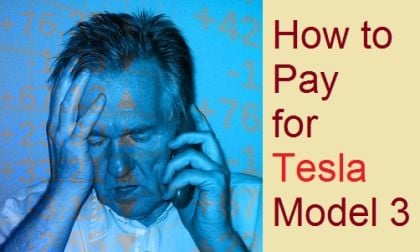 How to pay for tesla model 3