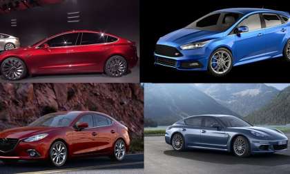 Tesla Model 3 and 3 car designs