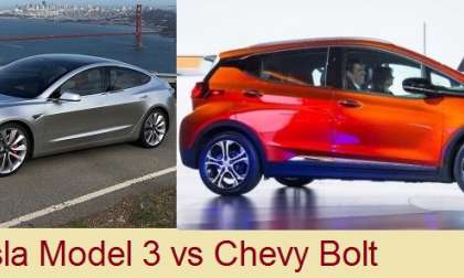 Tesla Model 3 vs Chevy Bolt