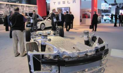 Tesla Model S and Chassis