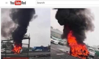 Tesla Model X Fire Falcon Doors Not Opening