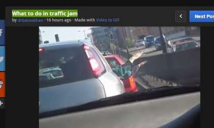 Traffic jam game