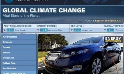 Chevy Volt on NASA's Site