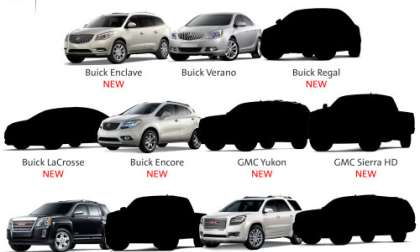 A look at the upcoming and current Buick and GMC lineup
