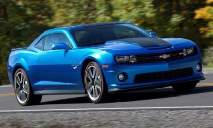 The front end of the 2013 Chevrolet Camaro Hot Wheels Edition