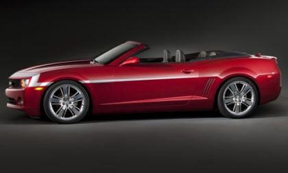 The Camaro Red Zone Convertible Concept profile